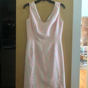 Lilly Pulitzer Laidley Sparkle Pink Lurex dress
